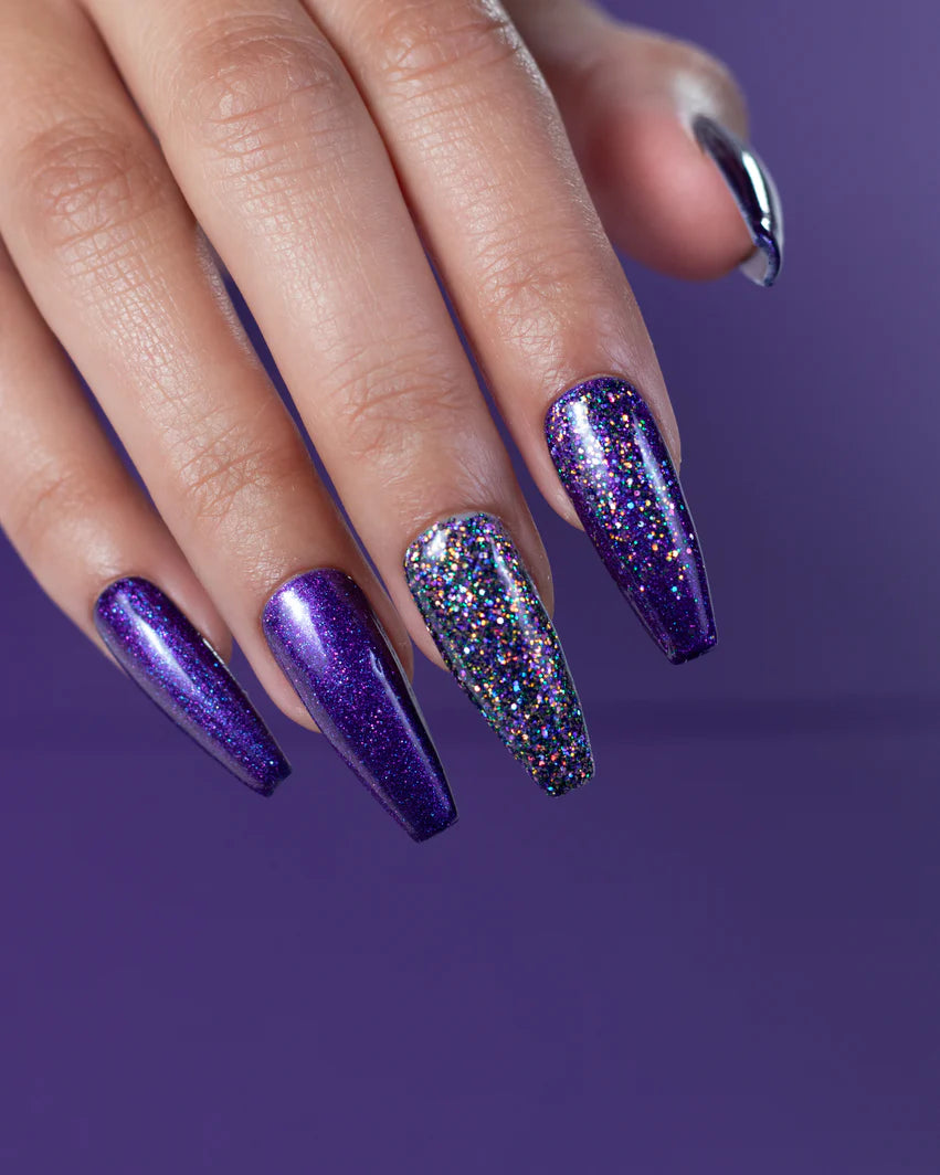 P+ Dark Secret Glitter Gel Polish